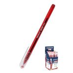 Kırmızı Tükenmez Kalem 1.0mm 1 Adet Pensan Büro Tipi Ballpoint Büro Plastik Kapaklı Tükenmez Kalem