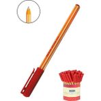 Kırmızı Tükenmez Kalem 1010 1.0mm 1 Adet Pensan Büro Ofispen Büro Plastik Kapaklı Tükenmez Kalem - 1.00mm - Standart