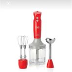 Kırmızı Ultramix Full Blender Seti, Şık ve Güçlü Mutfak Ürünleri