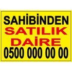 Kirpi Baskı Merkezi Sahibinden Satılık Daire Branda Afiş - 200 x 150 cm