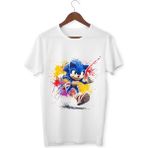 Kirpi Sonic Çocuk Tişört Sonic Unisex Yetişkin Tişört - 0 Beyaz