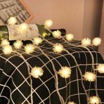 KİRPİ TOP LED IŞIK YILBAŞI AĞACI IŞIĞI NOEL LED IŞIK KİRPİ GÜN IŞIĞI LED IŞIK İP LED IŞIK MODLU 220V FİŞLİ