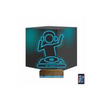 Kirppi 3d Lamba Dj Mixer Kişiye Özel Masa Gece Lambası