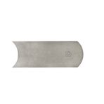 "KIRSCHEN" Werkzeuge 3801000 | Çekme bıçağı içi boş ve yuvarlak 162 mm x 60 mm x 0,8 mm | Talaş çıkarma, boya çıkarma ve yüzeylerin düzleştirilmesi için uygundur | Made in Germany