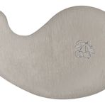 "KIRSCHEN" Werkzeuge 3802000 | Çekme Bıçağı Kuğu Boynu Şeklinde 119 mm x 73 mm x 0,8 mm | Talaş Çıkarma, Boya Çıkarma ve Düzleştirme için Uygun | Made in Germany