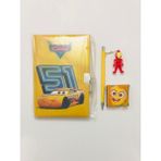 Kırtasiye Seti ( Cars Kilitli Hatıra Defteri - Uçlu Kalem - Silgi )