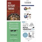 Kisa Iktisat Tarihi + Stressiz Yatirim Sanati + A Dan Z Ye Yatirim + Butce Yonetimi 101=(4 Kitap)