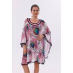 Kısa Kimono Pareo - Tesettür Pareo - Ege Model 180X135 cm - Standart - Çok Renkli