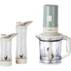Kişisel Blender ve Doğrayıcı, 500 W, Mint Yeşil, Renkli ve Şık Tasarım