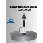 Kişisel Burun ve Kulak Tıraş Makinesi 3D Kavisli Bıçak ve Kompakt Tasarım Midastech - 1