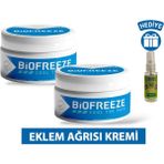 Kişisel Ecza Biofreeze Bitkisel Içerikli Ağrı Masaj Kremi 150 ml x 2 Adet + Çörek Otu Yağı 30 ml Hediye