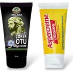 Kişisel Ecza Ibn-I Sina Çörek Otu Masaj Kremi 50 ml + Aspercreme Ultra Orijinal Bitkisel Ağrı Masaj Kremleri