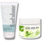 Kişisel Ecza Nautubone Bel Fıtık Kas Eklemler Boyun Ağrılarında İçin Etkili Masaj Kremi + Aloe Vera Nemlendirici Jel 100 ml Onarıcı Etki