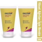 Kişisel Ecza Percutane Kas ve Eklemler Için Ağrı Masaj Kremi 50 ml x 2 Adet / Yoğun Etkili, Rahatlatıcı Bitkisel Formül