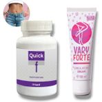 Kişisel Ecza Quick F Diyet Destekleyici 15'li Takviye + Vary Forte Bacak Bakım Kremi 100 ml