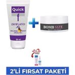 Kişisel ECZA Quick İncelmenize Bölgesel Jel 50 ml Göğüs Aktifleştirici Bakım Kremi ile 50 ml+Tereson Spray