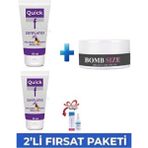 Kişisel ECZA Quick İncelmenize Bölgesel Jel 50 mlx2 ad-Göğüs Aktifleştirici Bakım Kremi ile 50 ml+Tereson Spray