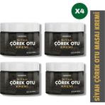Kişisel Ecza Siyah Çörek Otu Yağlı Bitkisel Içerikli Ağrı Giderici Krem 100 ml x 4 Adet