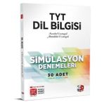 Kişisel Yayınlar 3D TYT Dil Bilgisi 12. Sınıf Simülasyon Denemeleri 30 Adet Türkçe Çözüm Kitabı