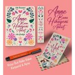Kişiye Özel Anne Bana Hikayeni Anlat Ayraç Kartpostal Kalem - Turuncu