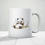 Kişiye Özel Baskılı Kupa Bardak – Fotoğraflı/Yazılı Seramik Kahve Kupası – Hediye Kupa, Sevgiliye, Arkadaşa ve Aileye Özel Tasarım (Panda)