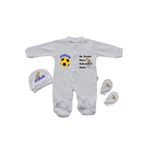 Kişiye Özel Bebek Tulum Kanarya Temalı Bu Sevda Bana Babamdan Kaldı Fb, 0-1 Ay, Unisex, Beyaz