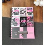 Kişiye Özel Black Pink Tasarımlı Konuşan Ajanda 3342