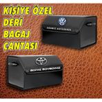 Kişiye Özel Deri Bağaj Çantası Oto Bagaj Düzenleyici Organizatör