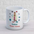 Kişiye Özel Doktor Ikonları Kupa Bardak