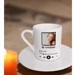 Kişiye Özel Fotoğraflı Spotify Barkodlu Kahve Fincanı-1
