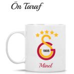Kişiye Özel Galatasaray Kupa Bardak - Beyaz - 300 ml