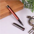 Kişiye Özel Imza Tasarımlı Premium Metal Kalem - Bordo