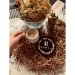 Kişiye Özel Işlemeli Taş Tozu Bardak Altlığı- 4'lü Set - Desen-6