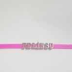 Kişiye Özel - İsme Özel Bileklik - Pembe