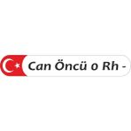 Kişiye Özel Kan Grubu Türk Bayrağı Sticker 00421 - 12 x 2 cm - Renkli