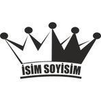 Kişiye Özel Kral Tacı Isim Soyisim Sticker 01839
