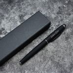 Kişiye Özel Kutulu Metal Roller Kalem Dokunmatikli - 1 - Mat Siyah