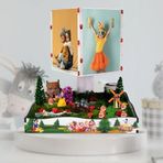Kişiye Özel Masal Anlatan Pamuk Prenses Ve 7 Cüceler Temalı Teraryum Led Işıklı Gece Lambası