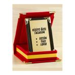 Kişiye Özel Mini Plaket - Resimli Plaket - Hediyelik Plaket