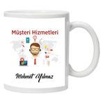 Kişiye Özel Müşteri Hizmetleri Kupa Bardak