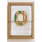 Kişiye Özel Nakışlı Havlu | Harf Işlemeli %100 Pamuk Çeyizlik & Hediyelik El Havlusu - 30 x 50 cm - Beyaz - Açık Mor