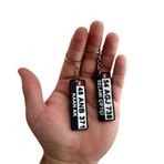 Kişiye Özel Plaka Anahtarlık Çiftli Set (2 Adet) - Isimli ve Plakalı Araç Anahtarlığı