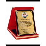 Kişiye Özel Plaket - Kişiye Özel Kadife Plaket - Mezuniyet Plaketi - Büyük Boy Plaket ( 16 X 21)