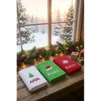 Kişiye Özel Yılbaşı Havlu Seti – İsimli Nakışlı El Havlusu (Çam Ağacı / Noel Şapkası / Kar Tanesi) 30X50 Cm 3 Lü Set | Yeni Yıl Hediyesi