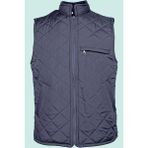 Kışlık Erkek Yelek Kapitone Iş Güvenliği Micro Desenli Yeleği Çift Cepli Iç Giyim Koruyucu - Lacivert - 2XL