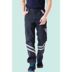 Kışlık Iş Pantolonu Dayanıklı Gabardin 100 Pamuk Urtica Pantolon Rahat - Lacivert - Gri - XL