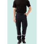 Kışlık Iş Pantolonu Gabardin 100 Pamuk Nova Zorlu Koşullarına Karşı Konforlu - Lacivert - 3XL
