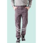 Kışlık Iş Pantolonu Gabardin 100 Pamuk Royal Pantolon Konforlu - Gri - S