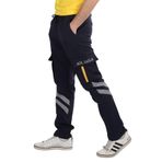 Kışlık Lacivert Likralı 112 Acil Sağlık Pantolonu Unisex, Lacivert, XS