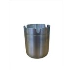Kısmet Kokusuz Paslanmaz Çelik Metal Küllük 8cm